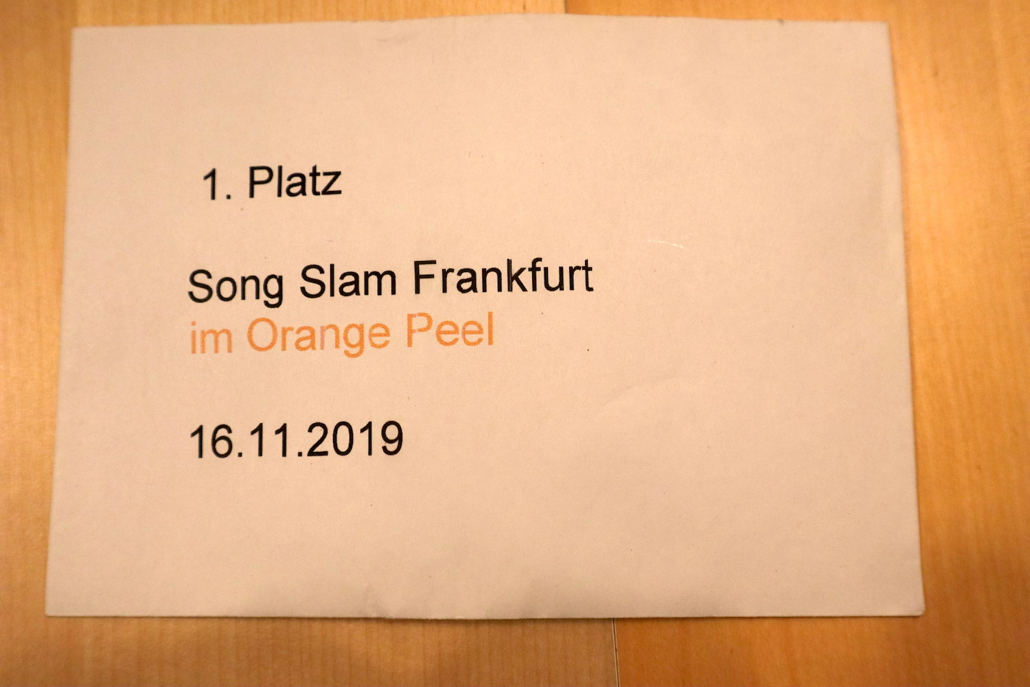Song Slam Frankfurt