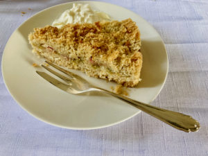 Rhabarber-Streuselkuchen