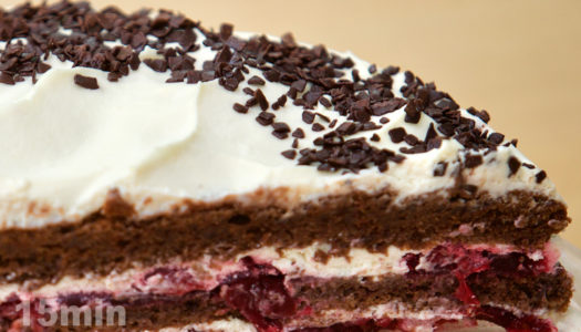 Шварцвальдский шоколадно–вишнёвый торт