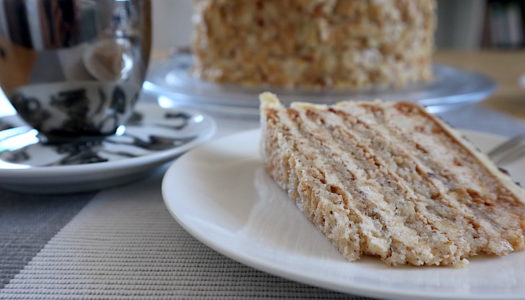 “Эстерхази” – миндальный торт для гурманов